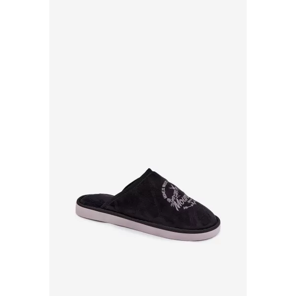  Herrenhausschuhe BOTO TIRANNE 40751 SCHWARZ 