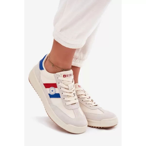  Damen-Sneaker BIG STAR TT274161 BEIGE Big Star Shoes 