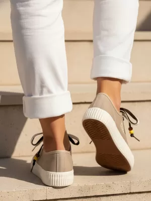 Damenschuhe DSTREET ZY1408 BEIGE