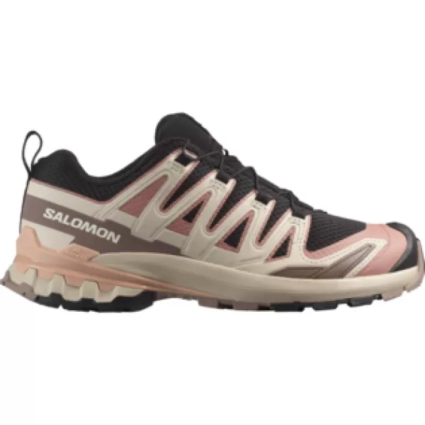  Damenschuhe SALOMON XA PRO 3D V9 W L47882800 SCHWARZ/WURZELHOLZ/MAHAGONI-ROSÉ 