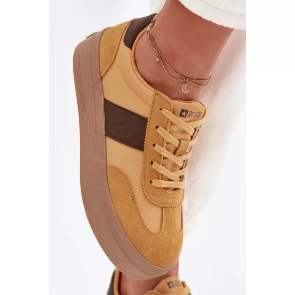  Damen-Sneaker BIG STAR TT274166 GELB Big Star Shoes 