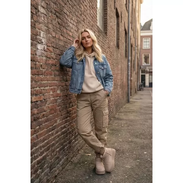  Schneemänner für Frauen BOTO MAIRENE 41122 BEIGE 