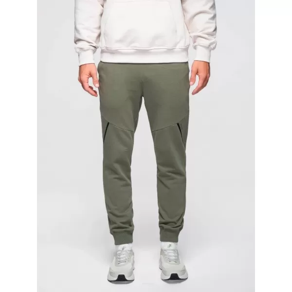  Herren-Jogginghose OMBRE OM-PASK-0280 OLIVE 