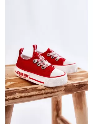Kinder-Sneaker BIG STAR KK374051 ROT Big Star Shoes