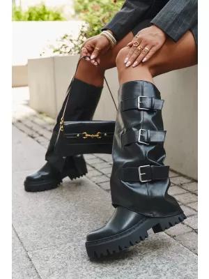 Damenstiefel BOTO ISAVINE 39227 SCHWARZ