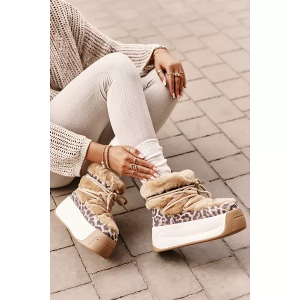  Damenschuhe BIG STAR OO274A207 BRAUN/BEIGE Big Star Shoes 