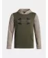 Jungen-Sweatshirt UNDER ARMOUR UA RIVAL FLC CBLCK GRPHC HD 6004994-390 GRÜN