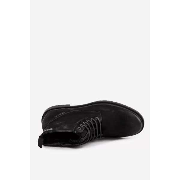  Herrenschuhe BIG STAR OO174148 SCHWARZ Big Star Shoes 