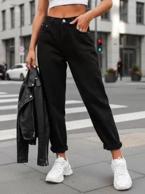 Damenhosen DSTREET UY2903 SCHWARZ