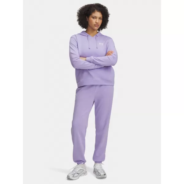  Damen-Jogginghose UNDER ARMOUR UA RIVAL TERRY JOGGERS 1382735-538 LILA 