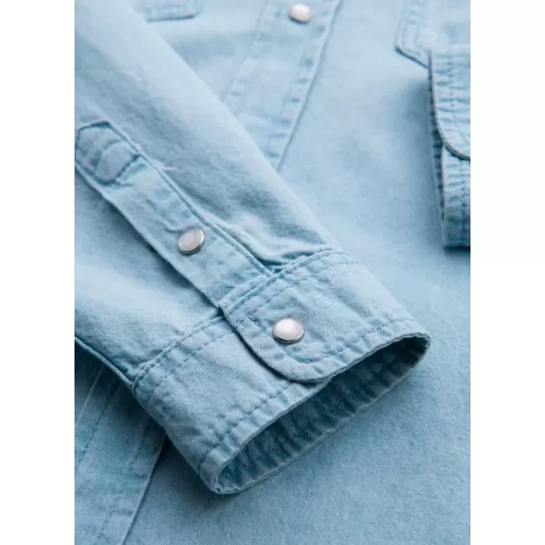  Herrenhemd OMBRE OM-SHDS-0210 HELLBLAU 