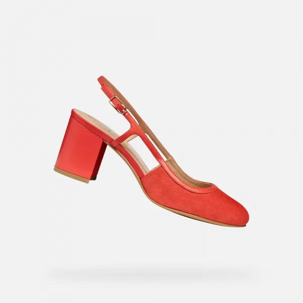  Damenschuhe GEOX VIRNILISA 65 G013228 ROT 