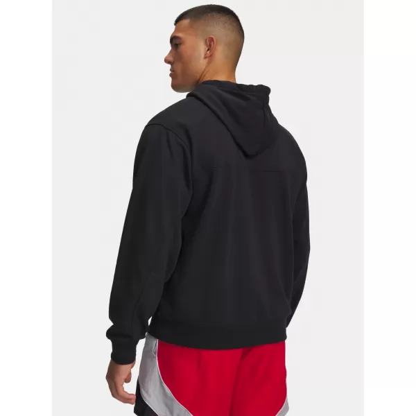  Herren-Sweatshirt UNDER ARMOUR RIVAL LW HOODIE 6012335-001 SCHWARZ 