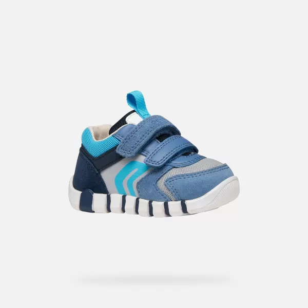  Erste Schritte für Jungen GEOX IUPIDOO B3555D02214C4S1L BLAU 