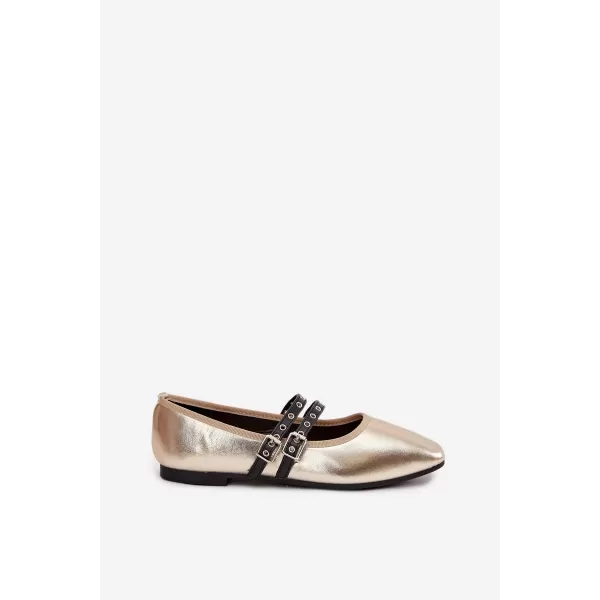  Ballerinas für Damen BOTO DELIORA 40483 GOLD 