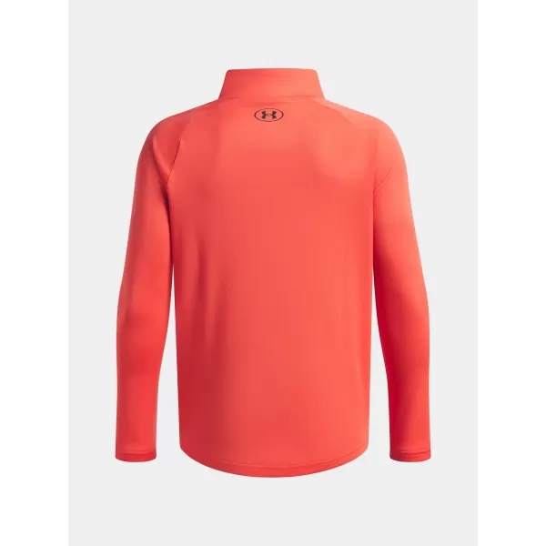  Jungen-Sweatshirt UNDER ARMOUR TECH 2.0 1/2 ZIP 1363286-690 ROT 
