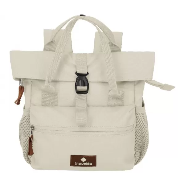  Rucksack TRAVELITE BASICS SHORT HANDLE MINI CREMEFARBEN 