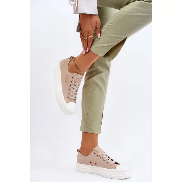  Damen-Sneaker BIG STAR LL274969 BEIGE Big Star Shoes 