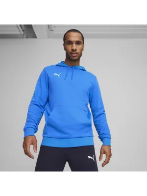 Herren-Sweatshirt PUMA TEAMGOAL CASUALS HOODY 658618_02 IGNITE BLUE/ IGNITE BLAU/PUMA WEIß