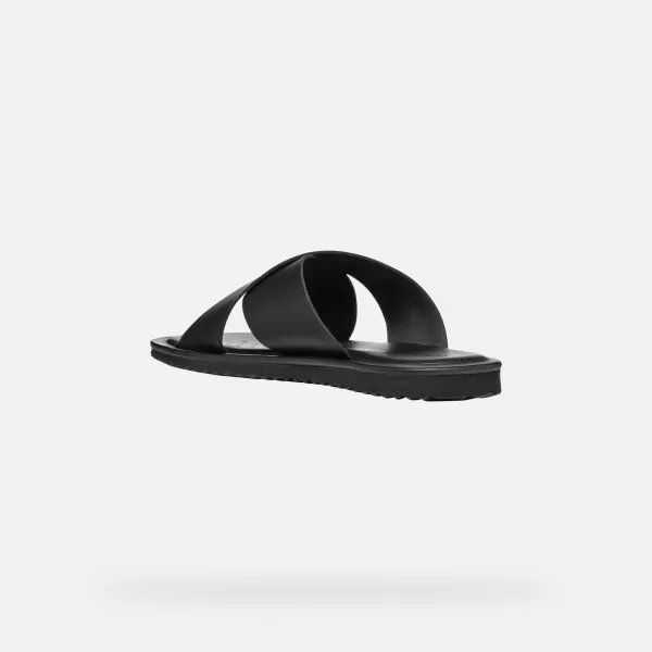  Herrensandalen GEOX ERICE G002620 SCHWARZ 