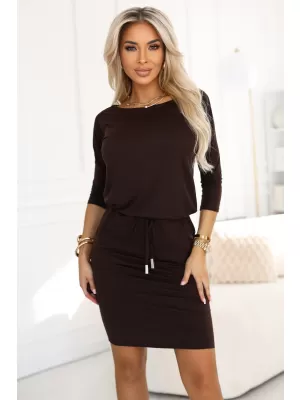 Kleid NUMOCO 13-169 SCHOKOLADENBRAUN