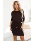 Kleid NUMOCO 13-169 SCHOKOLADENBRAUN
