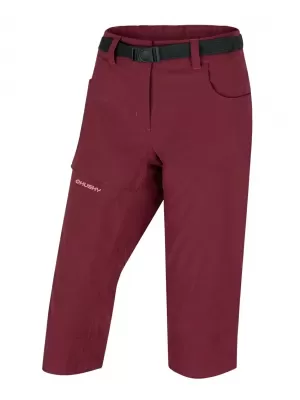 3/4-Hose für Damen HUSKY KLUMY L ROTWEIN