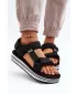 Damensandalen LEE COOPER LCW-24-05-2753L SCHWARZ/WEIß