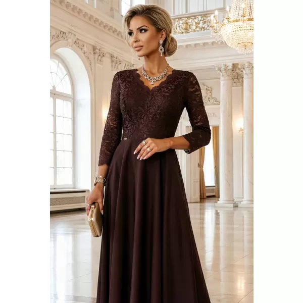  Kleid NUMOCO 309-14 SCHOKOLADE 