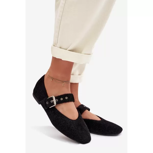  Ballerinas für Damen BOTO PAMIRA 42070 SCHWARZ 
