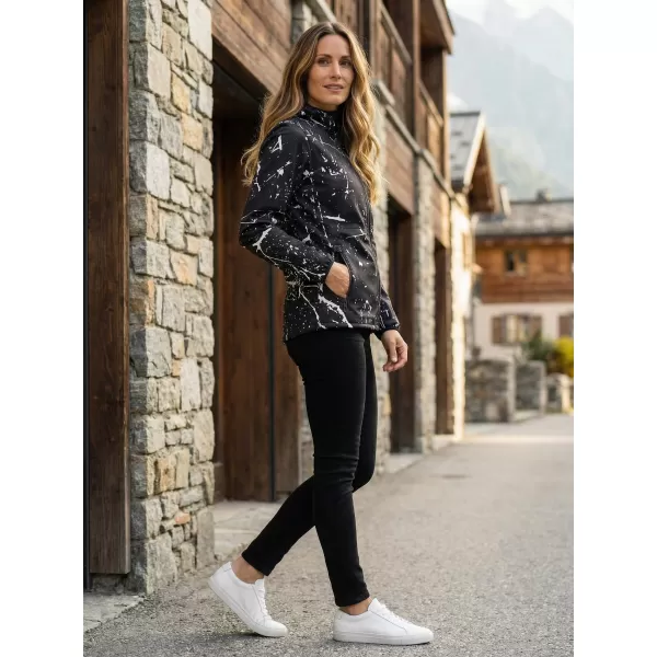  Premium-Softshelljacke für Damen ALTISPORT VOJ/ALW034JACK01 SCHWARZ 