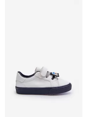 Kinder-Sneaker BOTO PENNYN 32802 WEIß/MARINE