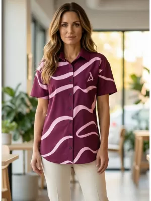 Premium-Shirt für Damen ALTISPORT VOJ/ALW088KOS01 ROSA