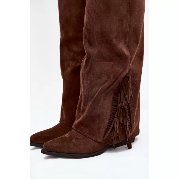  Damenstiefel BOTO ZALIA 38567 BRAUN 