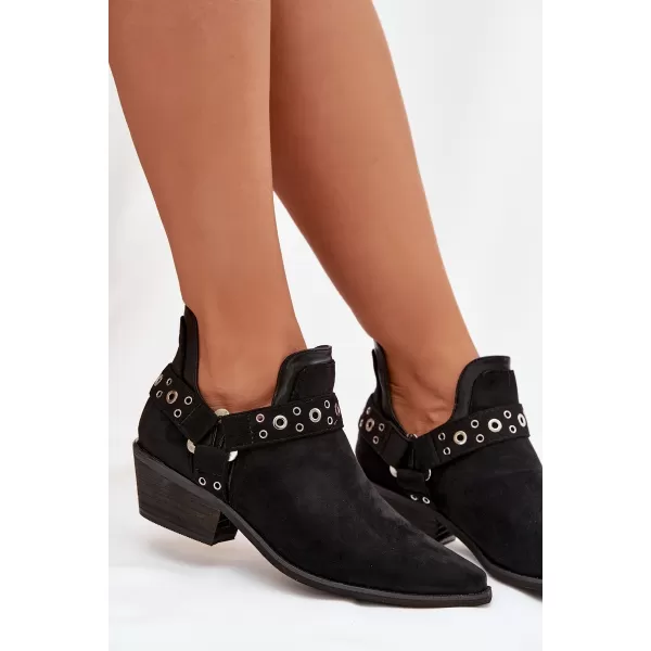  Damenschuhe BOTO VANNESSAE 41391 SCHWARZ 