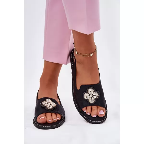  Damensandalen S.BARSKI KV51-080 SCHWARZ 