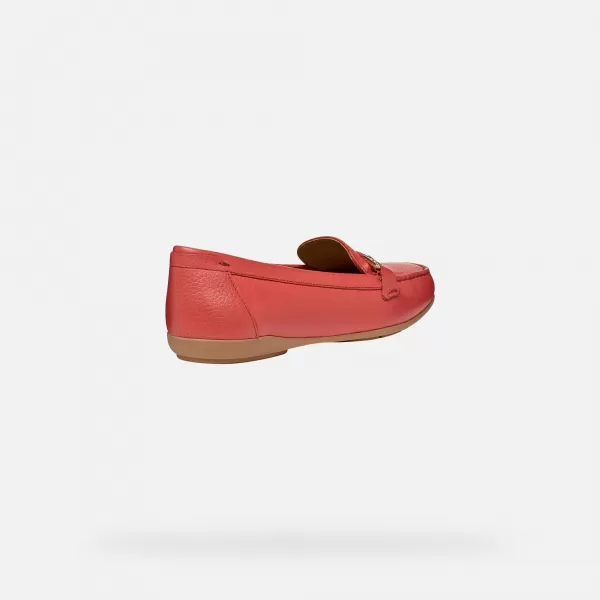  Damenmokassins GEOX ANNYTAH MOC G012826 ROT 