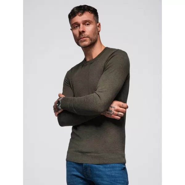  Herrenpullover OMBRE OM-SWBS-0106 OLIVENMELANGE 