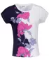 Damen-T-Shirt ALTISPORT HONESTA WEIß/BLAU