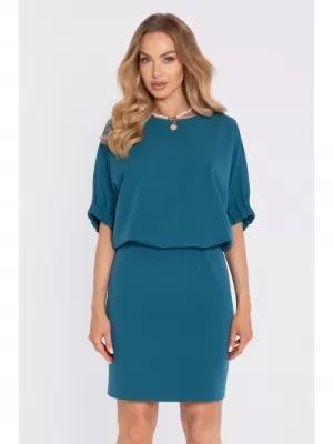 Kleid MOE M904 OZEANBLAU