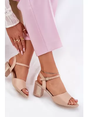 Damensandalen VINCEZA 20275 BEIGE