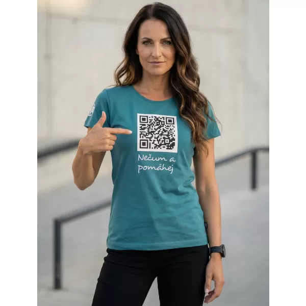  Damen-T-Shirt SAM 73 PROKREPU 008 TÜRKIS 