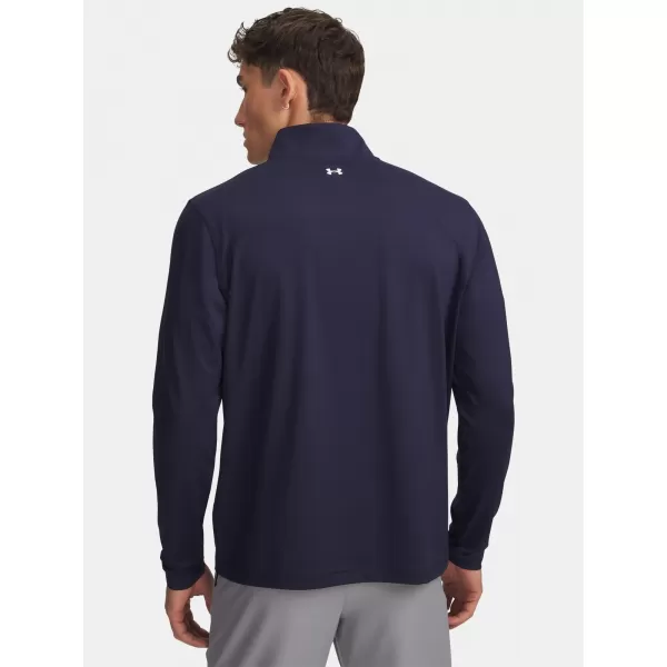  Herren-T-Shirt UNDER ARMOUR UA T2G 1/4 ZIP 6010129-410 BLAU 