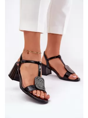 Damensandalen VINCEZA 91134 SCHWARZ