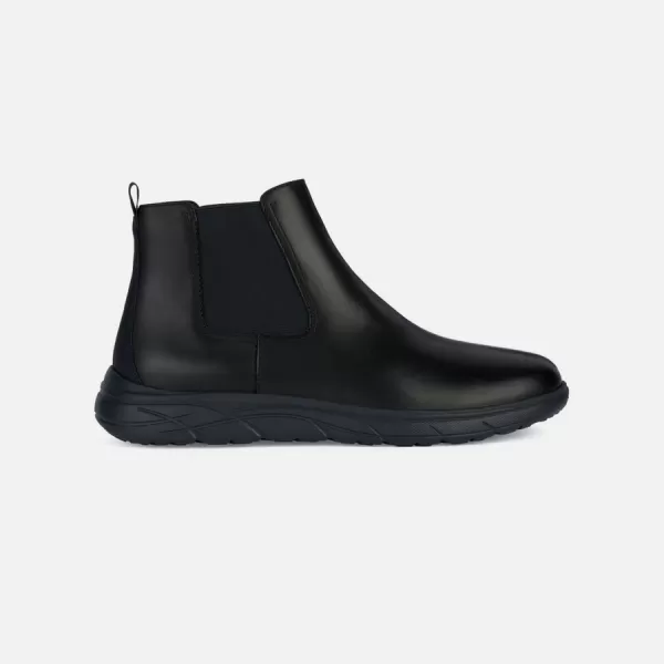 Herren-Stiefeletten GEOX PORTELLO G006545 SCHWARZ 
