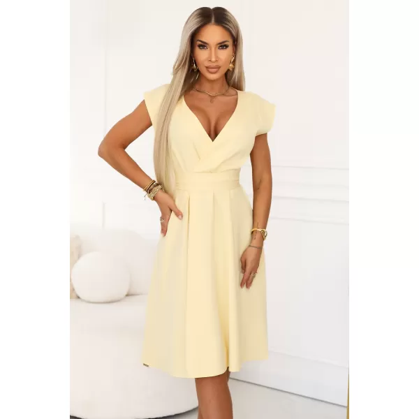  Kleid NUMOCO 348-13 BUTTERGELB 