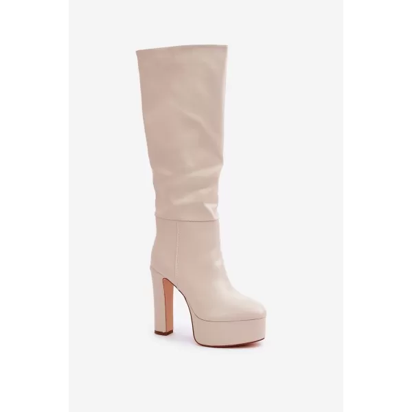  Damenstiefel BOTO FELILORN 35100 BEIGE 