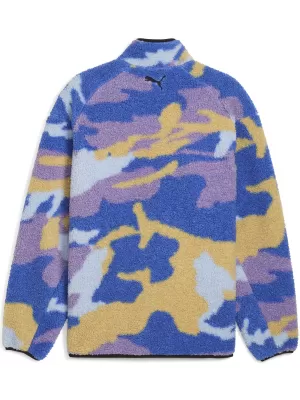 Herrenjacke PUMA DYLAN POLAR FLEECE JACKET 632826-01 LEINWAND/AOP