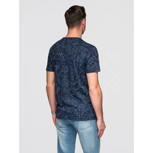  Herren-T-Shirt OMBRE OM-TSFP-0262 MARINEBLAU 