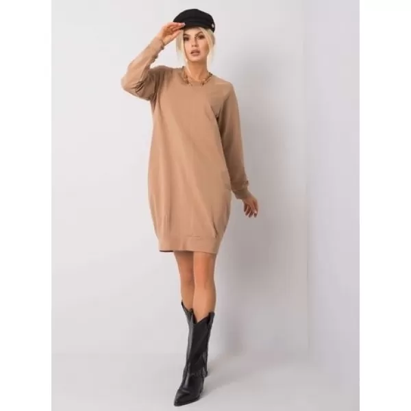  Kleid BASIC FEEL GOOD RV-TU-5184.93P KAMEL 